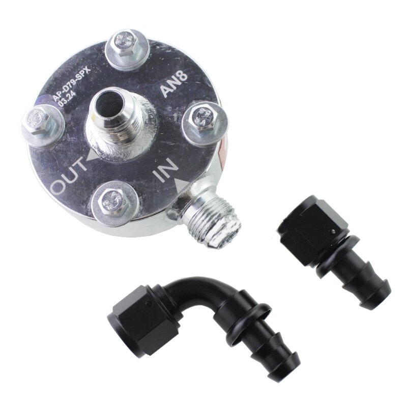Adapter externer Getriebefilter DSG / CVT — AN8 1"-12UNF